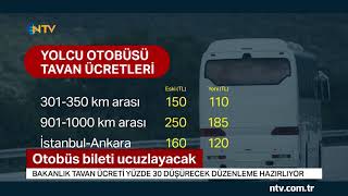 Otobüs bileti ucuzlayacak