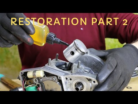 Old Motorcycle Restoration-RIGA 13 PART 2