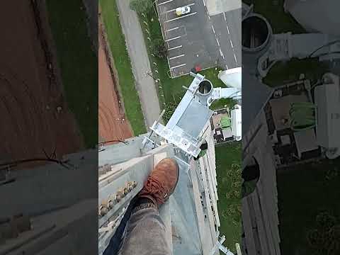 Torre de 80 metros no pedágio de Imbituva PR 🗼🧗🏻🧗🏻‍♀️