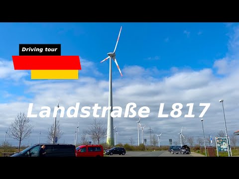 Driving to Paderborn | Landstraße | L817 | Germany (DE) 11