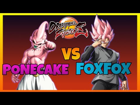 DBFZ - PONECAKE vs FOXFOX gameplays (Kid Buu, Goku Black, Janemba vs Goku Black, Cooler, Trunks)