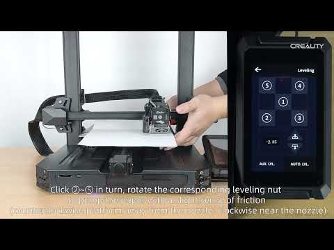 Service Tutorial Ender - 3S1 Pro&Ender - 3 S1 Plus Leveling