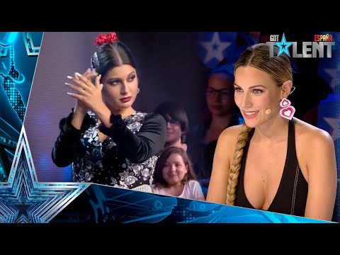 Esta bailaora de FLAMENCO te pondrá los PELOS DE PUNTA | Audiciones 7 | Got Talent España 2021