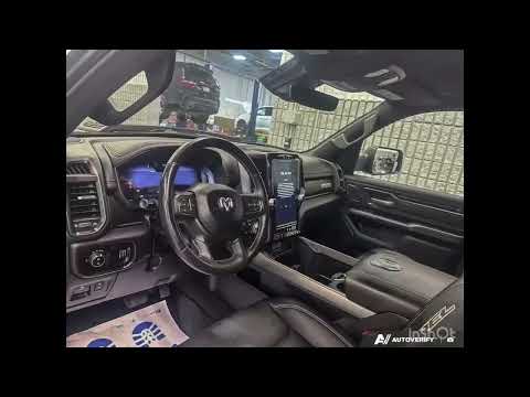 2023 Ram 1500 Rebel 4x4 Crew Cab 5'7" Box in Black for sale at Finch Chrysler Dodge Jeep Ram Ltd in London, ON