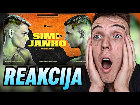 CHODA REAKCIJA na JANKO vs SIMI - BOX MEČ