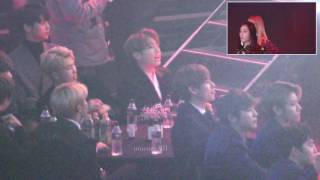 Download lagu repost seoul music award 2017 BTS EXO reaction to BLACKPINK mp3