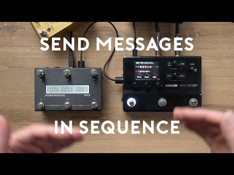 Message Scroll - Sequentially send messages with each press