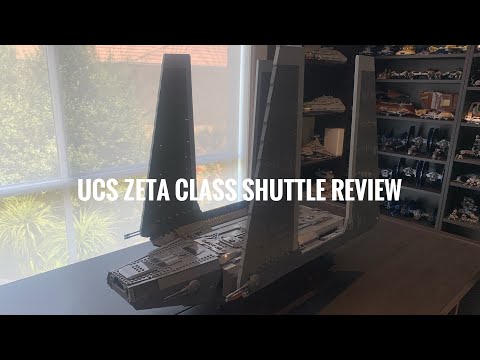 Lego Star Wars UCS Zeta Class Shuttle Review