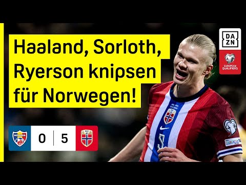 Republik Moldau - Norwegen | European Qualifiers | DAZN Highlights