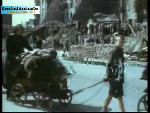 Berlin Sommer 1945 (unkommentiert & in Farbe) Zeitgeschichte live