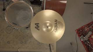 Video thumbnail for Sabian AA 16" Rock Crash Cymbal 1342g by Hawthorne Drum Shop