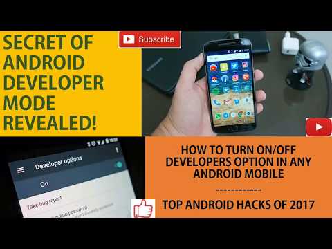 Enable/Disable Developer mode on moto g4 plus | moto G5 plus | moto G5s plus