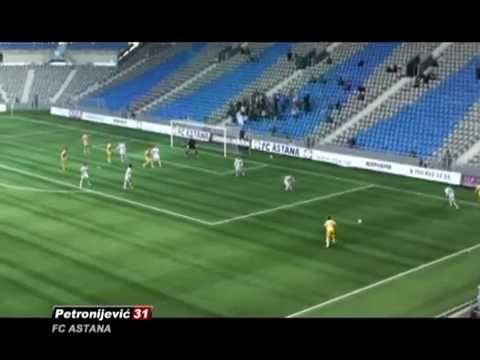 Dusan Petronijevic FC Shakhter Karagandy & FC Astana highlights