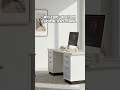 VIO working Desk 150cm- rubber wood top-6