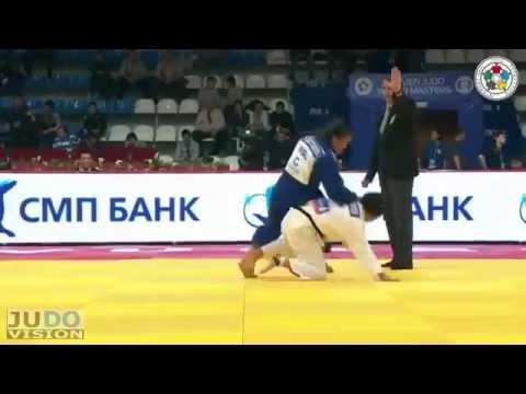 Judo World Masters Tyumen 2013: Anzu YAMAMOTO (JPN) - Sumiya DORJSUREN (MGL) Semi Final [-57kg]