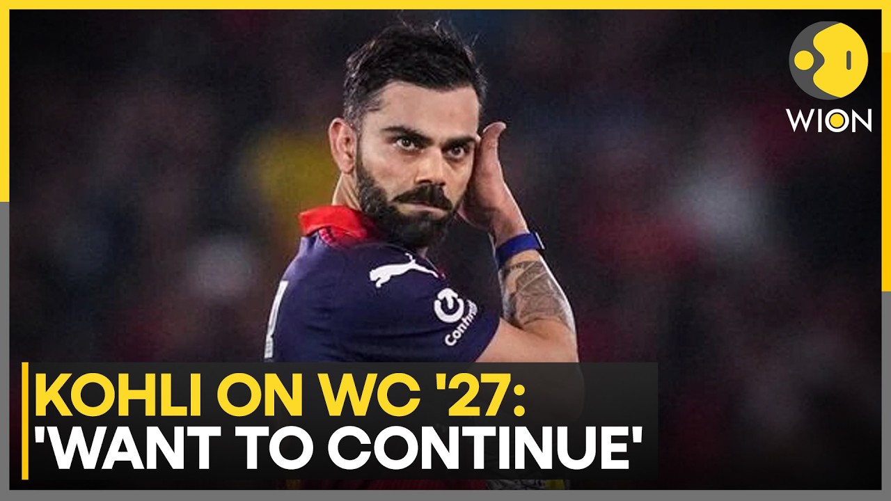 ODI World Cup 2027: Virat Kohli Confirms Commitment | WION Pulse
