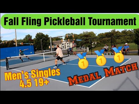 🥇Legends Pickleball Tournament| Men's Singles 4.5 19+ Gold Medal Match| Fred Walker v David McNally🥇