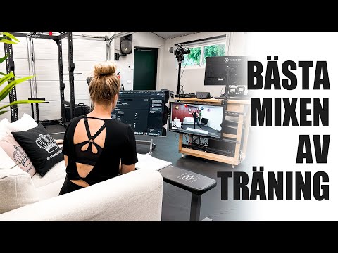 TRÄNINGSMIX med massor av olika övningar