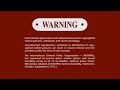 Sony Pictures Home Entertainment Warning Screens