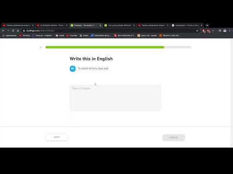 Learning Czech from English on DuoLingo ( Goal 1000 XP points)