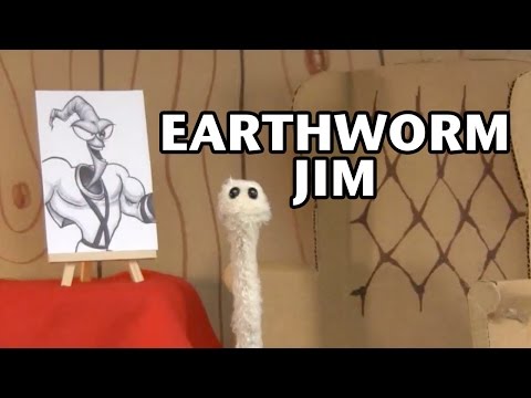 Earthworm Jim - Pasquale's Famous Worms of History #113