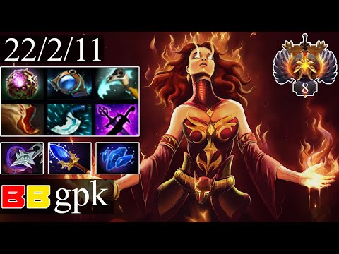 BetBoom.gpk - Lina | Midlane Gameplay Dota 2 Patch 7.34c