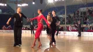 Mistrzostwa Polski Elbląg 2014 14-15 Latin 1/16 Cha Cha Cha 1