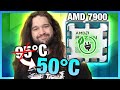 Crazy Good Efficiency AMD Ryzen 9 7900 CPU Benchmarks Thermals
