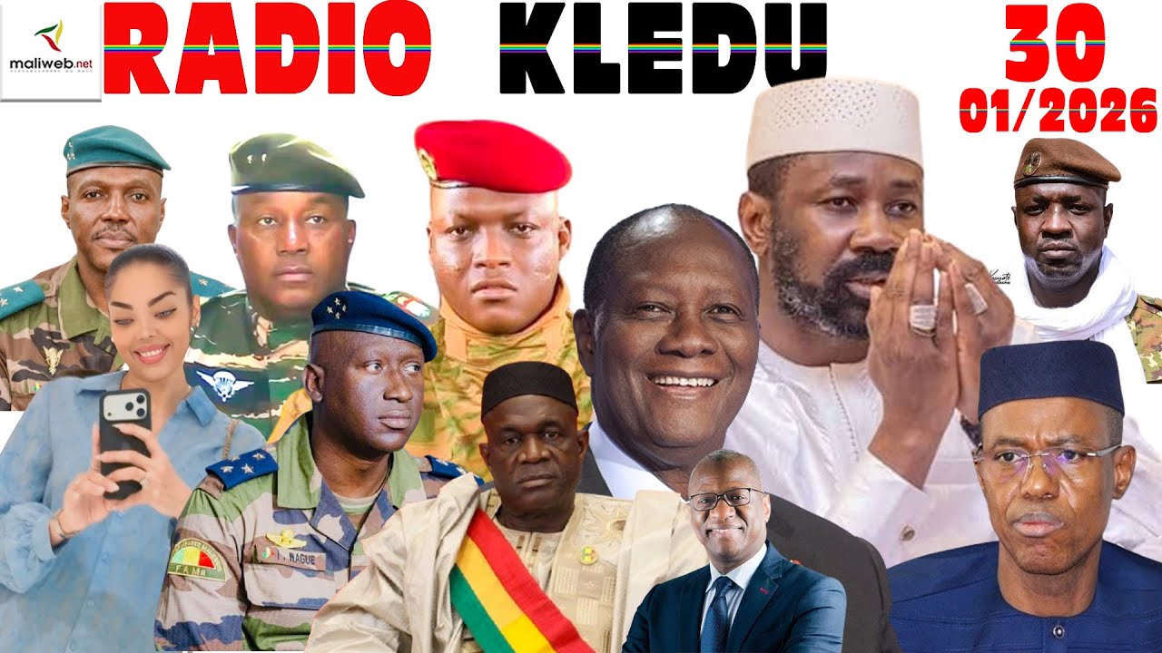 La Revue de Presse de la RADIO KLEDU du 30 Janvier 2026