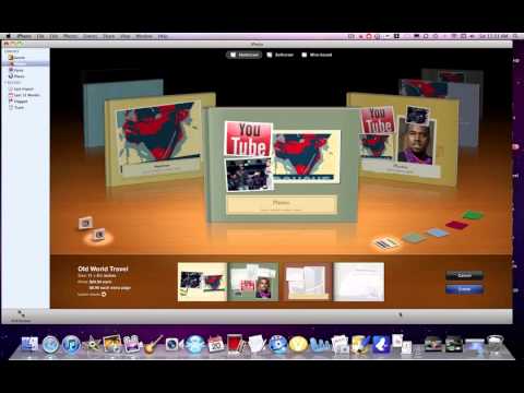 iPhoto '11 Tutorial - Create a Book
