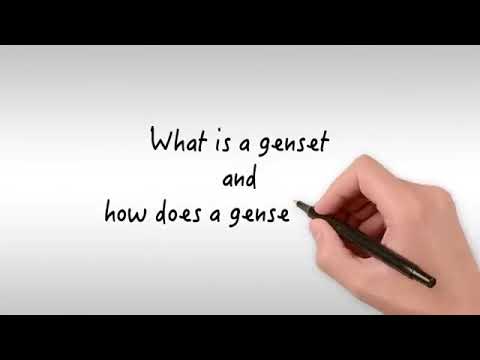 What is genset and how it does works?