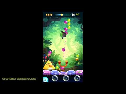 Angry Birds POP Bubble Shooter: Level 6: Walkthrough (3 STARS) HD