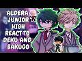 Aldera Junior High React To Deku And Bakugo Their Future Gacha React