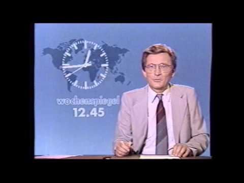 ARD 25.08.1984 Tagesschau zum Sendeschluß   Programmtafeln