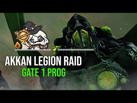 LOST ARK - Akkan Legion Raid Gate 1 Prog Day Summary