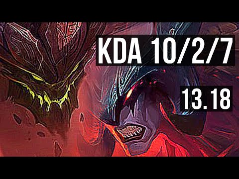 MALPH vs AATROX (TOP) | 10/2/7, Legendary | TR Diamond | 13.18
