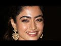 Indian Glamorous And Model Actress Rashmika Mandanna Beautiful Lips Closeup