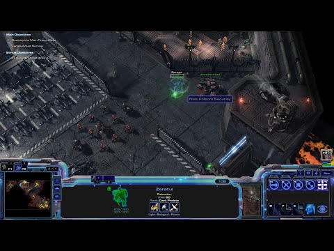 StarCraft 2 Wings of Liberty Campaign (Protoss Edition) Mission 10a - Breakout