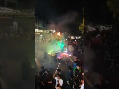 takbir keliling desa kelet terbakar 2022