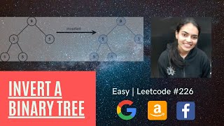 YouTube video 'Invert a binary tree | Leetcode 226 | Easy | C++ | Code + Explanation'