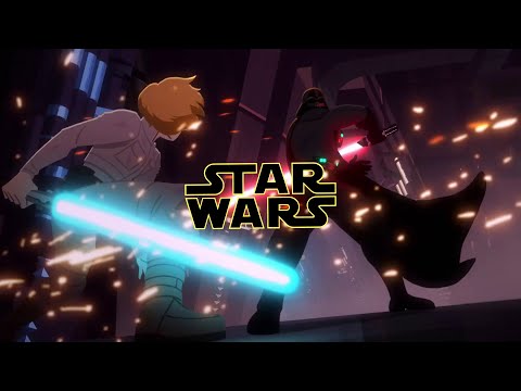 Star Wars Anime Opening - The Empire Strikes Back "Sakuramitsutsuki" (Gintama OP 13)