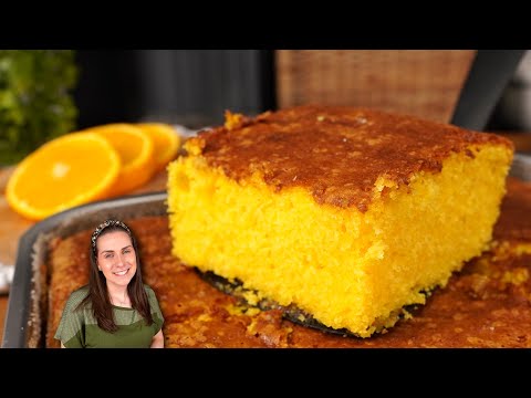 Flourless and dairy-free: a fluffy, moist, and easy orange cake!