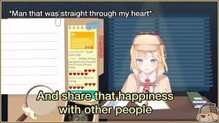 【Hololive/Eng Sub】Amelia Watson Sharing her life story and our angel nearly cry