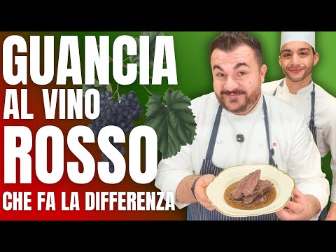 GUANCIA AL VINO ROSSO, che fa la differenza!