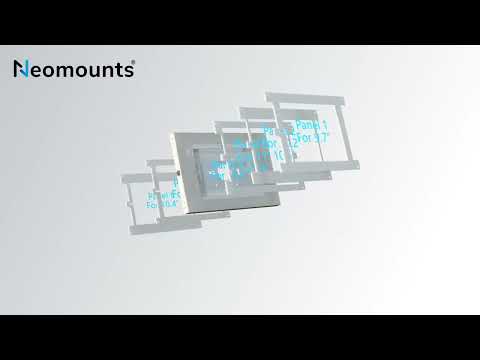 Neomounts FL15-750WH1 Tablet-Bodenständer video preview