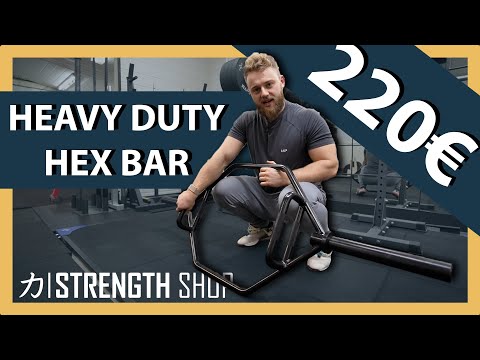 220€ STRENGTH SHOP HEAVY DUTY HEX/TRAP BAR im Test