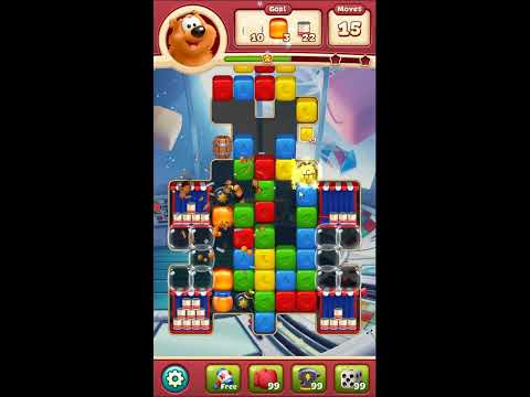 Toon Blast Level 6308 - NO BOOSTERS 🐻🐺🐱 | SKILLGAMING ✔️