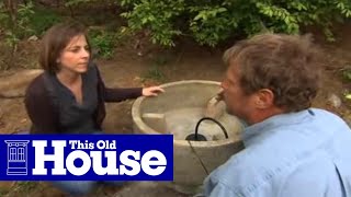 How to Install a Garden Fountain - This Old House