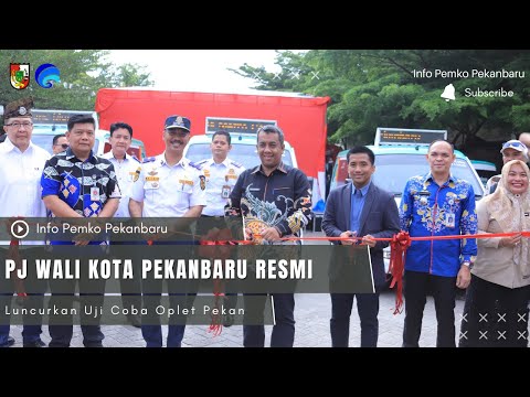 Pj Wali Kota Pekanbaru Resmi Luncurkan Uji Coba Oplet Pekan