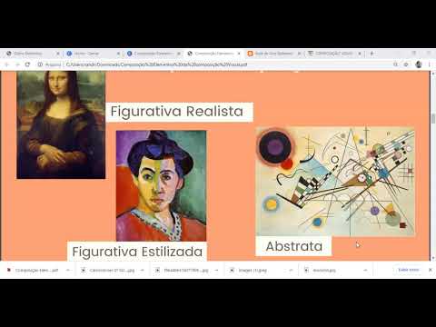 Aula de Arte   Composição Visual e Elementos da composição visual